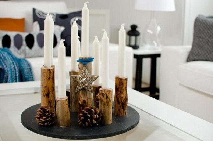Подсвечники, которые можно сделать своими руками