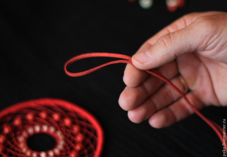 Пошаговая схема плетения ловца снов: 4 мастер-класса