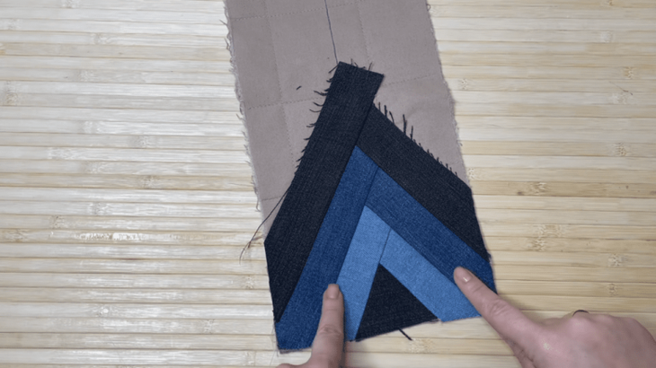 Секрет создания геометрического узора из остатков ткани