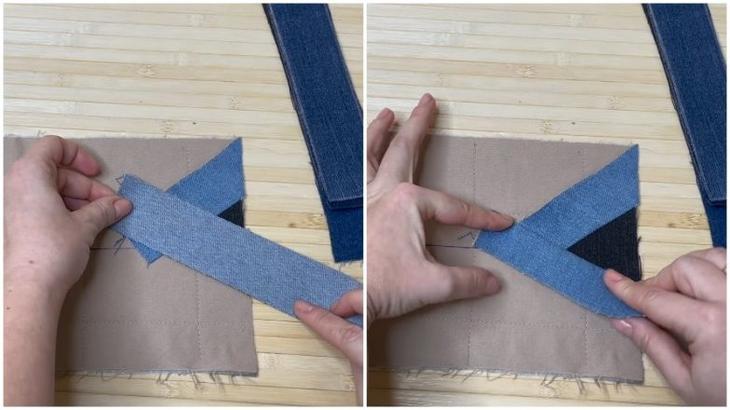 Секрет создания геометрического узора из остатков ткани