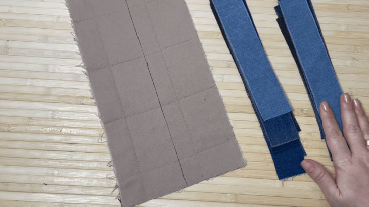 Секрет создания геометрического узора из остатков ткани