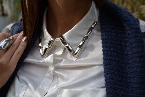 Стильные съёмные воротники