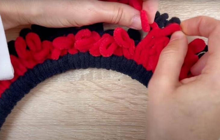 Сумка из необычной пряжи