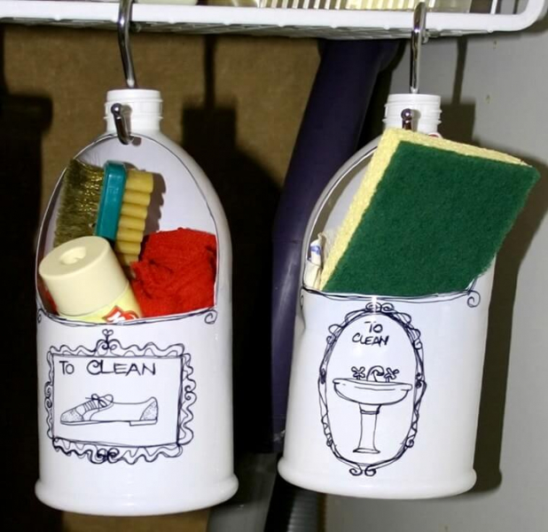 Вторая жизнь бутылок от шампуня