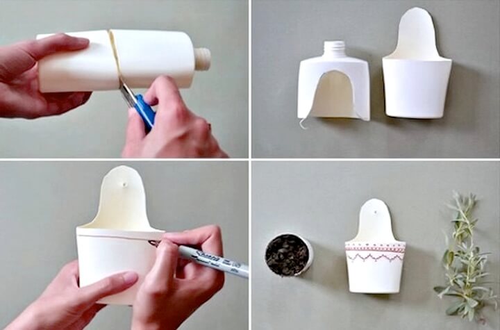 Вторая жизнь бутылок от шампуня