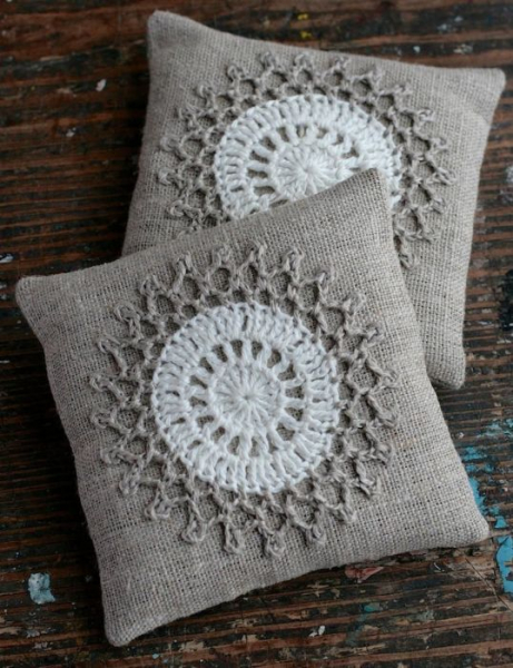 12 идей, что и как можно сделать из ненужной мешковины