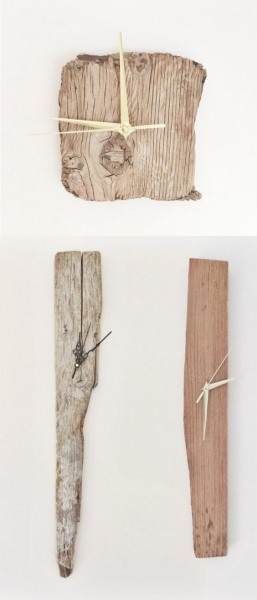 60 чудесных примеров настенных часов, которые вы захотите сделать