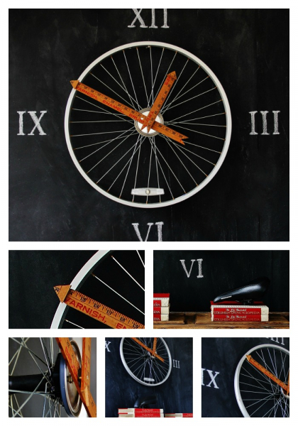 60 чудесных примеров настенных часов, которые вы захотите сделать