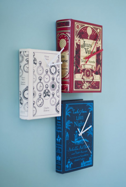 60 чудесных примеров настенных часов, которые вы захотите сделать