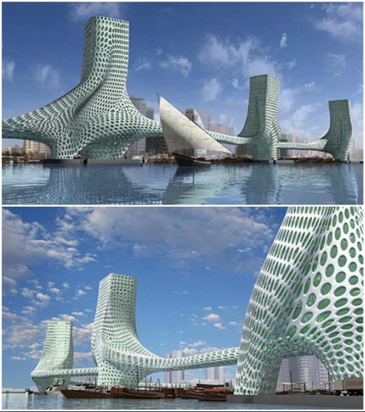 8 современных мостов в разных местах планеты, в реальность которых трудно поверить