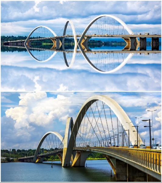 8 современных мостов в разных местах планеты, в реальность которых трудно поверить
