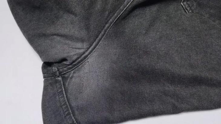Как быстро и очень прочно зашить протёртую дырку на джинсах