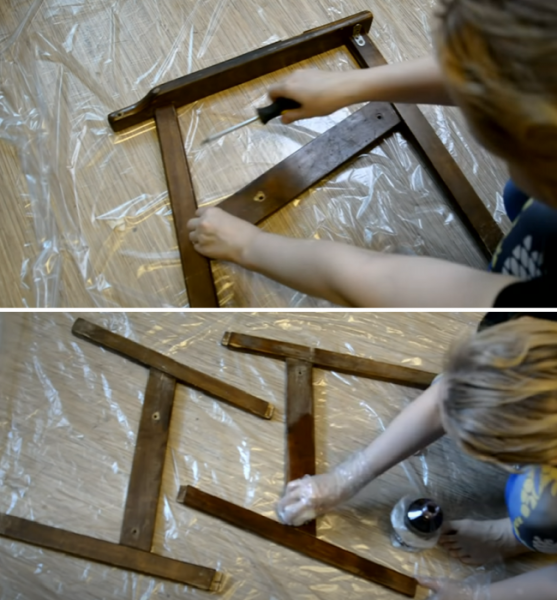 Как потрепанное советское кресло превратить в стильный предмет мебели: пошаговая переделка