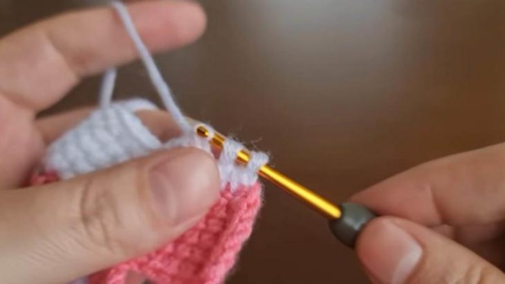 Очень красивое тунисское вязание