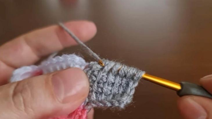 Очень красивое тунисское вязание