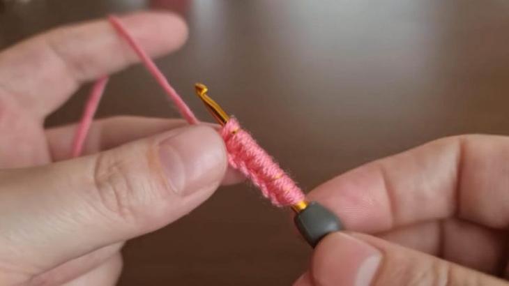 Очень красивое тунисское вязание