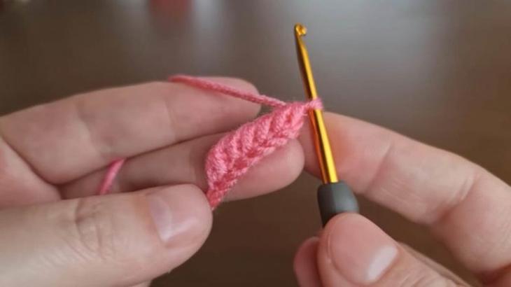 Очень красивое тунисское вязание