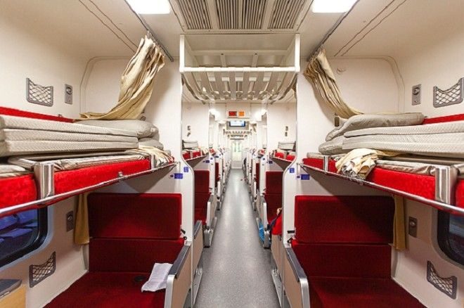 Плацкартные вагоны разных стран