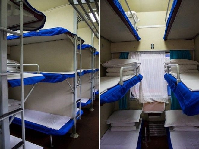 Плацкартные вагоны разных стран