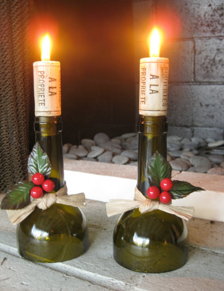 Подсвечники своими руками: шедевры из подручных материалов