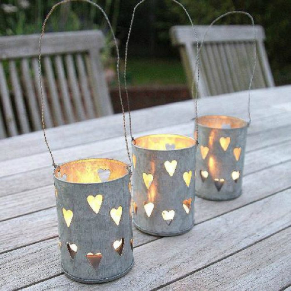 Садовые светильники, которые можно сделать своими руками