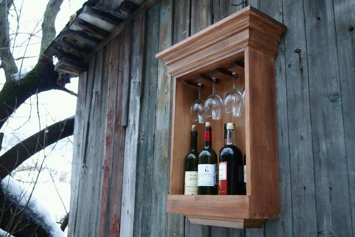 Винная полка — фото лучших идей