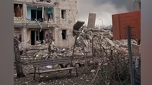 Видео: война на Украине, день шестой