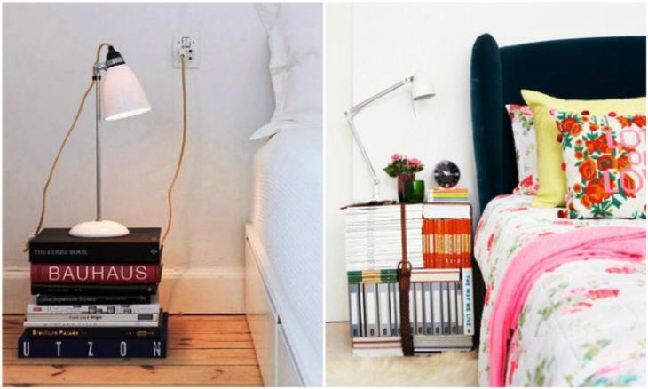 12 идей прикроватных тумбочек своими руками