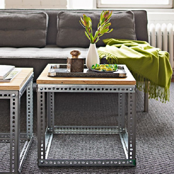 18 столиков, сделанных своими руками, которые преобразят интерьер