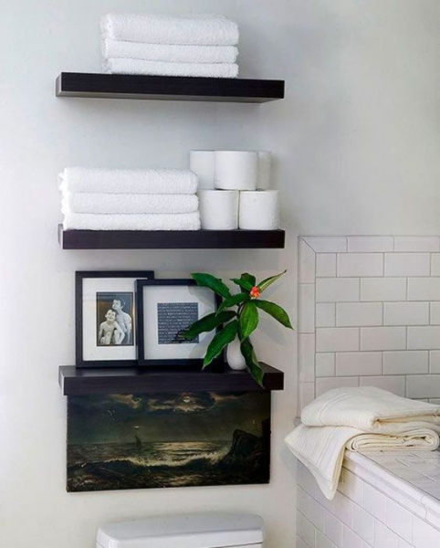 20 очаровательных полок и стеллажей, которые подойдут для хранения банных принадлежностей