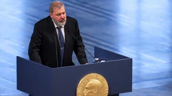 "Иноагенты", пытки и Навальный. О чем главред "Новой Газеты" Дмитрий Муратов сказал в нобелевской речи