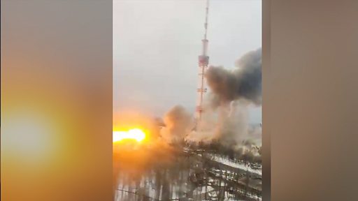 Видео: война на Украине, день шестой