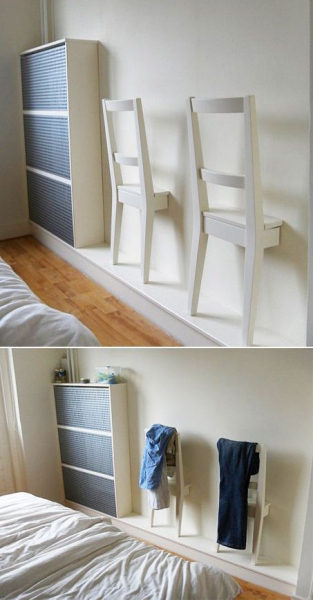 50 Оригинальных вешалок, которые вы захотите сделать самостоятельно