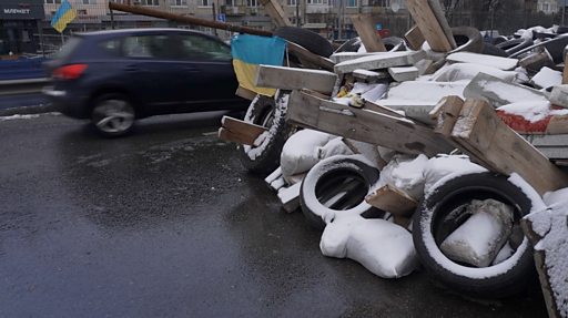 Видео: война на Украине, день шестой