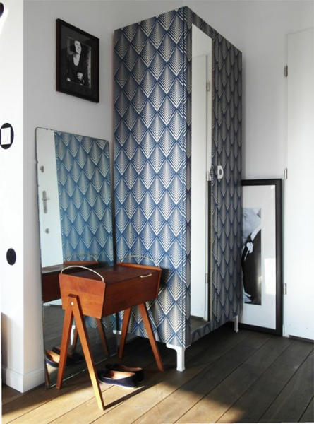 Что делать с остатками обоев: 13 идей и 30 примеров