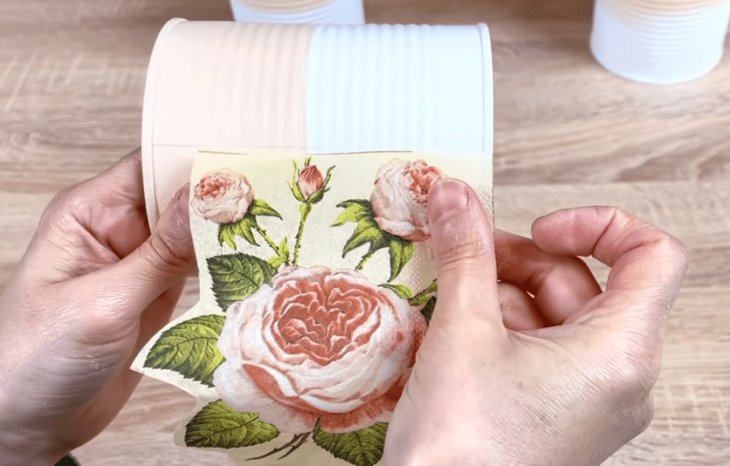 Декор жестяных банок