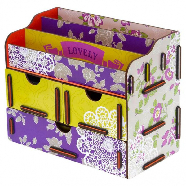 Как сделать красивый органайзер для хранения вещей своими руками