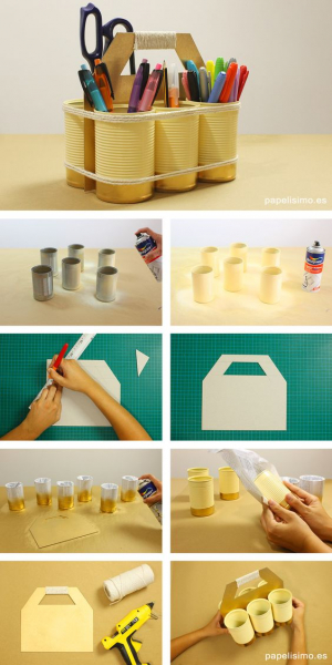 Как сделать красивый органайзер для хранения вещей своими руками