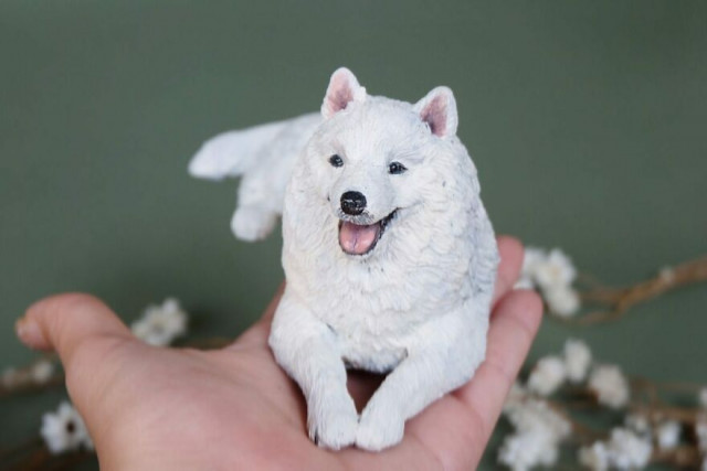 Крошечные скульптуры животных, созданные из глины талантливой вьетнамской художницей