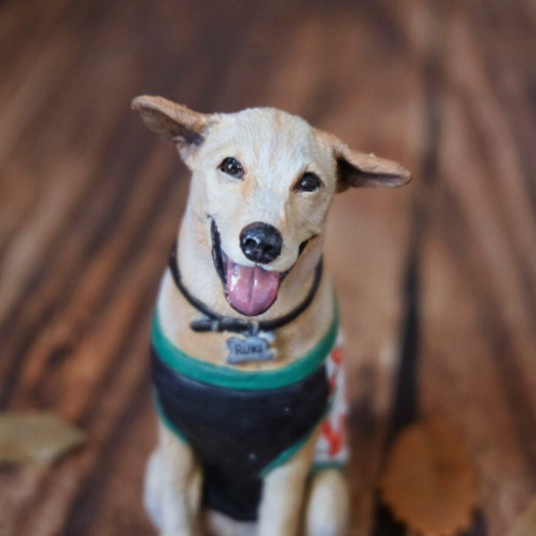 Крошечные скульптуры животных, созданные из глины талантливой вьетнамской художницей