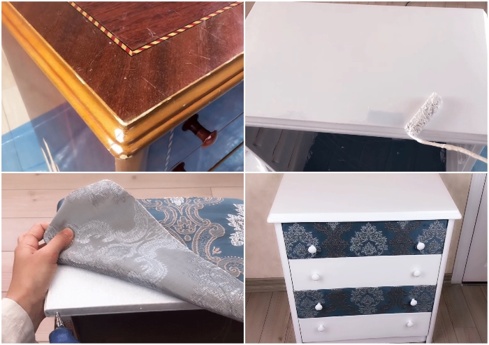 Новая жизнь старой мебели: как преобразовать потрепанную тумбочку в домашних условиях