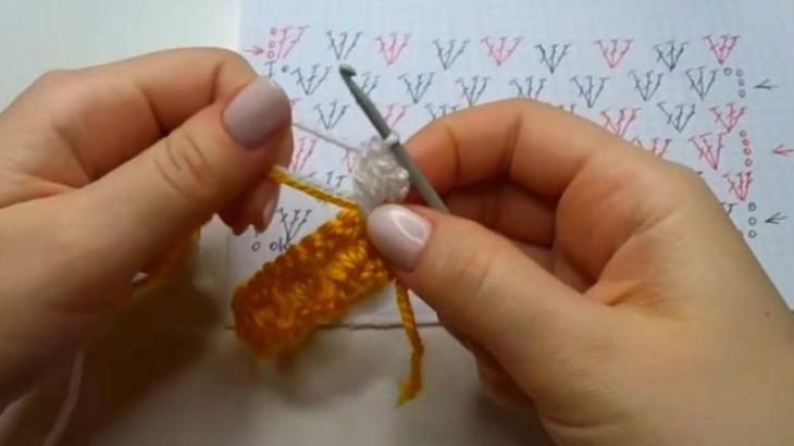 Очень красивый универсальный узор крючком