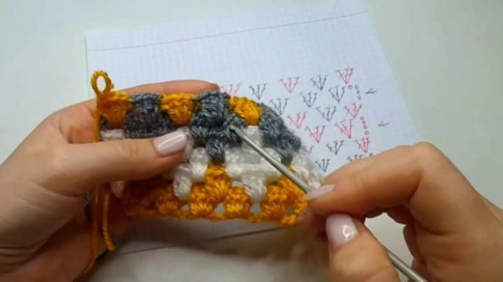 Очень красивый универсальный узор крючком