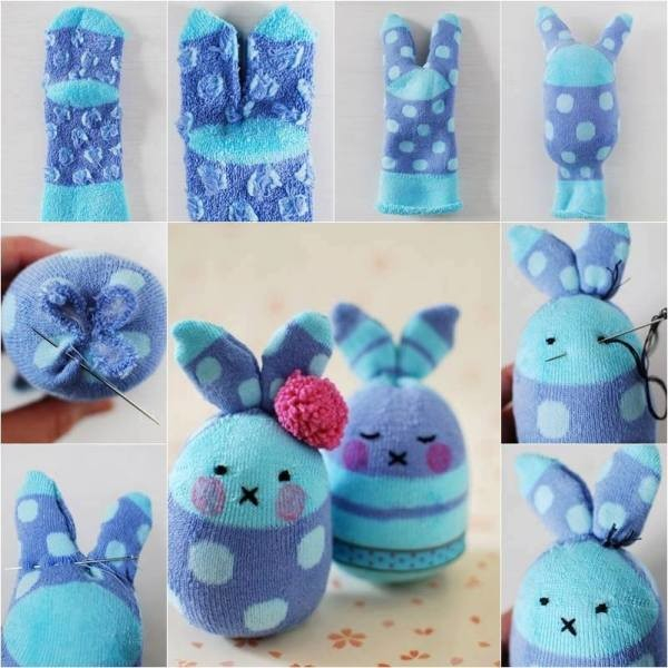 Поделки из одинокого носка