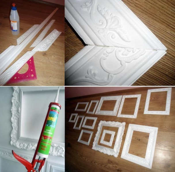 Рамка своими руками &mdash; фото и пошаговая инструкция