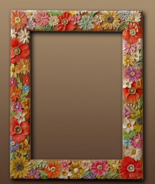 Рамка своими руками &mdash; фото и пошаговая инструкция