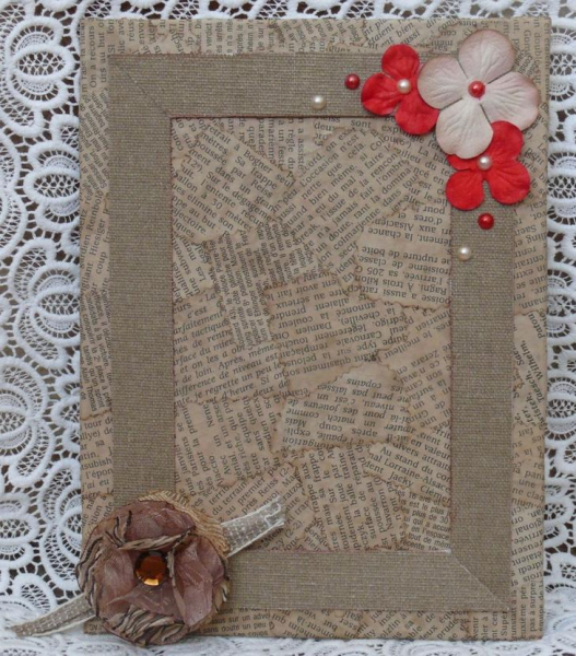 Рамка своими руками &mdash; фото и пошаговая инструкция