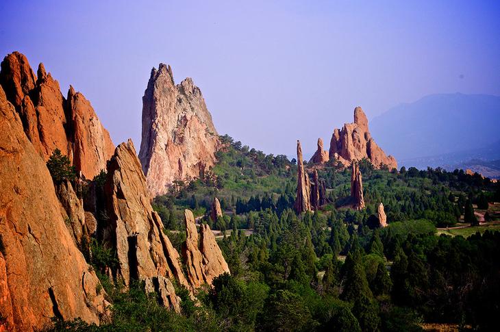 Сад Богов: уникальный природный парк в штате Колорадо