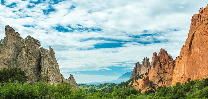 Сад Богов: уникальный природный парк в штате Колорадо