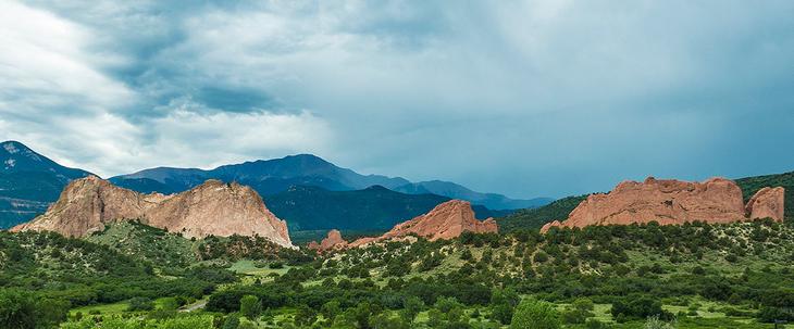 Сад Богов: уникальный природный парк в штате Колорадо